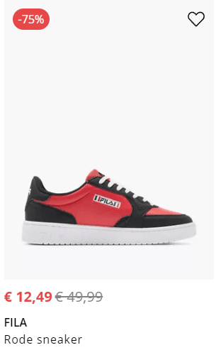 Tot 75% korting in de sale van vanHaren