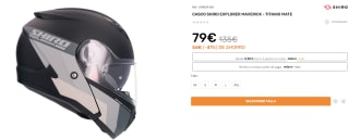 Casco modular Shiro explorer maverik. por 79€