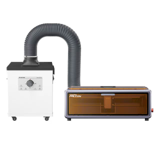Láser Creality Falcon A1 10W clase 1 FDA + extractor de humos 150W por 659€