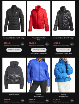 Adidas Anorak desde solo 32,90€ chollazo