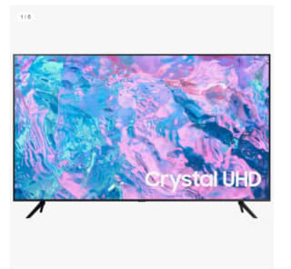 Televisor Samsung UE50CU7192UXXH 50" LED Crystal UltraHD 4K HDR10+ por 334.99€ (Cuenta Nueva 322.99€)