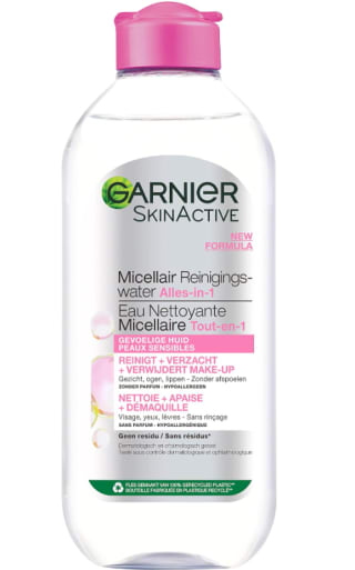 Garnier Micellair Reinigingswater voor €2,62 bij Amazon.nl