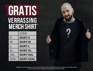 Gratis verrassingsshirt bij je bestelling bij Impericon
