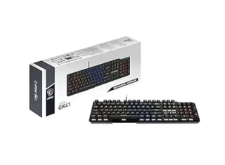 Teclado MSI VIGOR GK41 Mecánico Gaming RGB Kailh Red por solo 25€