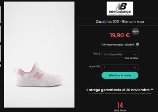 Recopilación zapatillas New Balance desde solo 13,90€