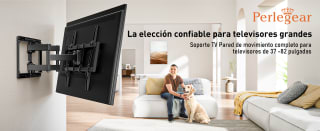 Soporte TV Pared para Pantallas Planas y Curvas de 37-82 Pulgadas por 23,99€