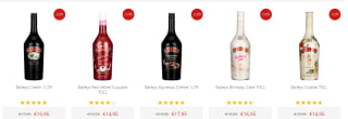 Tot €5 korting op diverse smaken Baileys bij Drankdozijn