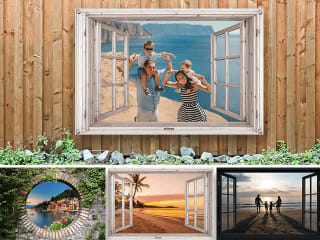 Tuinposter met eigen foto of collectiebeeld vanaf €9,23 dmv code bij Fotocadeau