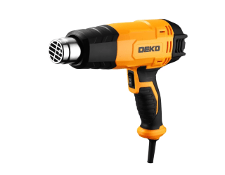 Pistola DEKO de calor DKHG06 eléctrica de aire caliente 2000W 3 accesorios por solo 13,03€ (Nuevos usuarios por 7,22€)