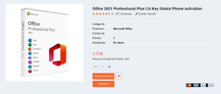 Office 2021 Professional Plus de por Vida por $93 en Gamers Outlet