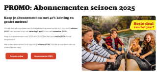 40% korting op Diamond of Gold abonnementen voor Bobbejaanland