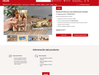 Código Revela 50 fotos por solo 8,95€ con CEWE