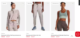 Tot 50% korting tijdens de mid season sale bij Under Armour