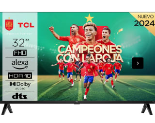 TV DLED 32" TCL 32SF540, Fire TV, Full-HD, Procesador cuatro nucleos, HDR10 por 144,63€ (newsletter por 133,63€)