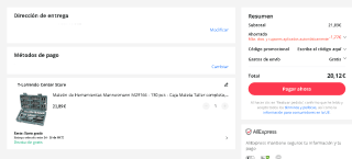 Mannesmann M29166 Maletin de Herramientas 130 piezas por 20,12€