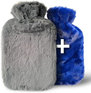 Bolsa de agua caliente con 2 fundas suave por 1,90€