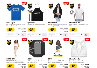 Descuentazos de hasta -98% en últimas tallas desde Deporte Outlet