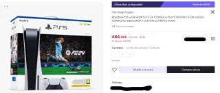 Consola PS5 Chasis C + EA Sports FC 24 por 469€