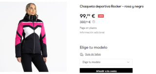 Chaqueta de Mujer Dare2B Rocker por 99.99€