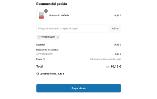 Descuento del 15% en todo Mr Wonderful