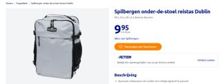 Spilbergen reistas Dublin voor €9,95 bij de Action