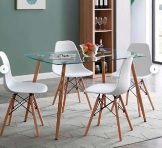 Pack de 4 sillas Dinamarca por 69,99€