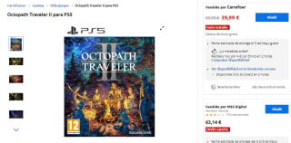Videojuego Octopath Traveler II para PS5, PS4 y Nintendo por 39,99€