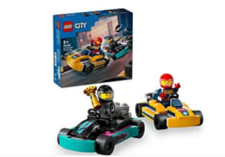 Lego 60400 - Les karts et les pilotes de course à 6,18€