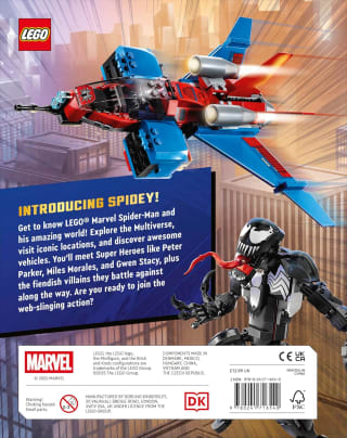LEGO Marvel Spider-Man Explore the Spider-Verse boek met Cyborg Spiderman minifiguur voor €11,99 bij Amazon