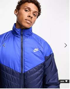Chaqueta NIKE plumas abrigo Hombre por solo 42,50€