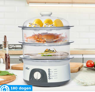 3-Laags Food Steamer - BPA-Vrij voor €21,99 bij Ochama
