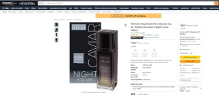 Perfume Paris Elysees Masculino Night Caviar de 100ml - R$ 65,90