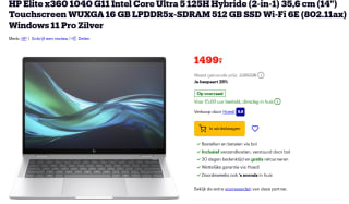 HP Elite x360 1040 G11 Notebook - Wolf Pro Security voor €1.499 bij Bol