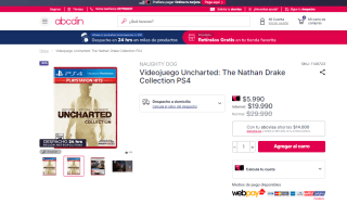 Juego Uncharted: The Nathan Drake Collection Ps4 por $5.990