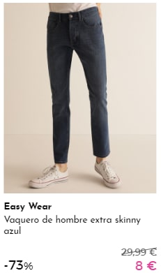 Bermudas y Pantalones para ellos por 7€ y 8€