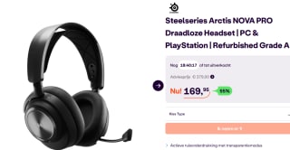 Refurbished Grade A Arctis Nova Pro Wireless voor €169,95 bij Ibood