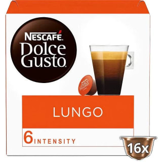 5 Paquetes de Café Lungo Dolce Gusto 16 cápsulas por 7.84€
