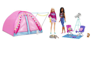 Conjunto de acampada Barbie por 30€