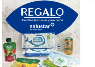 De regalocon tu compra 1 paquete de toallitas húmedas Salustar