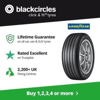 Gather a fitted Goodyear 225/45 R17 94W XL EfficientGrip performance 2 tyres from eBay for £84.08