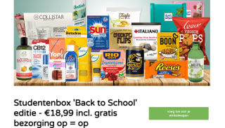 Studentenbox 'Back to School' editie
