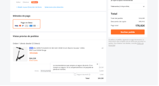 Patinete KUGOO S3 36V por solo 178,82€