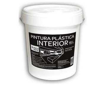 2 unidades Pintura Plástica Interior 15L Blanca Mate por solo 12,99€