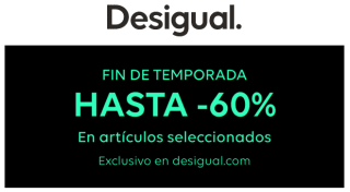 Fin de temporada hasta 60% dto