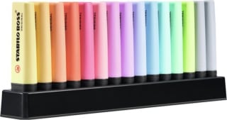 Stabilo Boss Original Pastel set 15 stuks voor €10,27 bij Bol.com