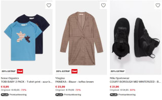 20% EXTRA korting bovenop de solden bij Zalando
