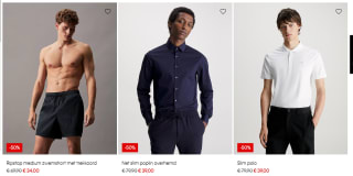 Calvin Klein kortingscode voor 20% extra korting op de sale tot 50%