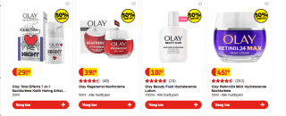 Alle Olay producten met 50% kassa korting bij Kruidvat