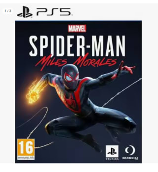 Juego PS5 Marvel's Spider-Man: Miles Morales por 31.59€ (Cuenta Nueva 19.59€)