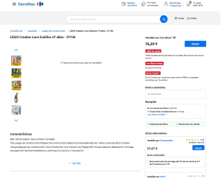 Black Friday LEGO Creator Loro Exótico por solo 11,34€